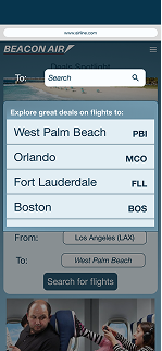 Failed attempt to add ads