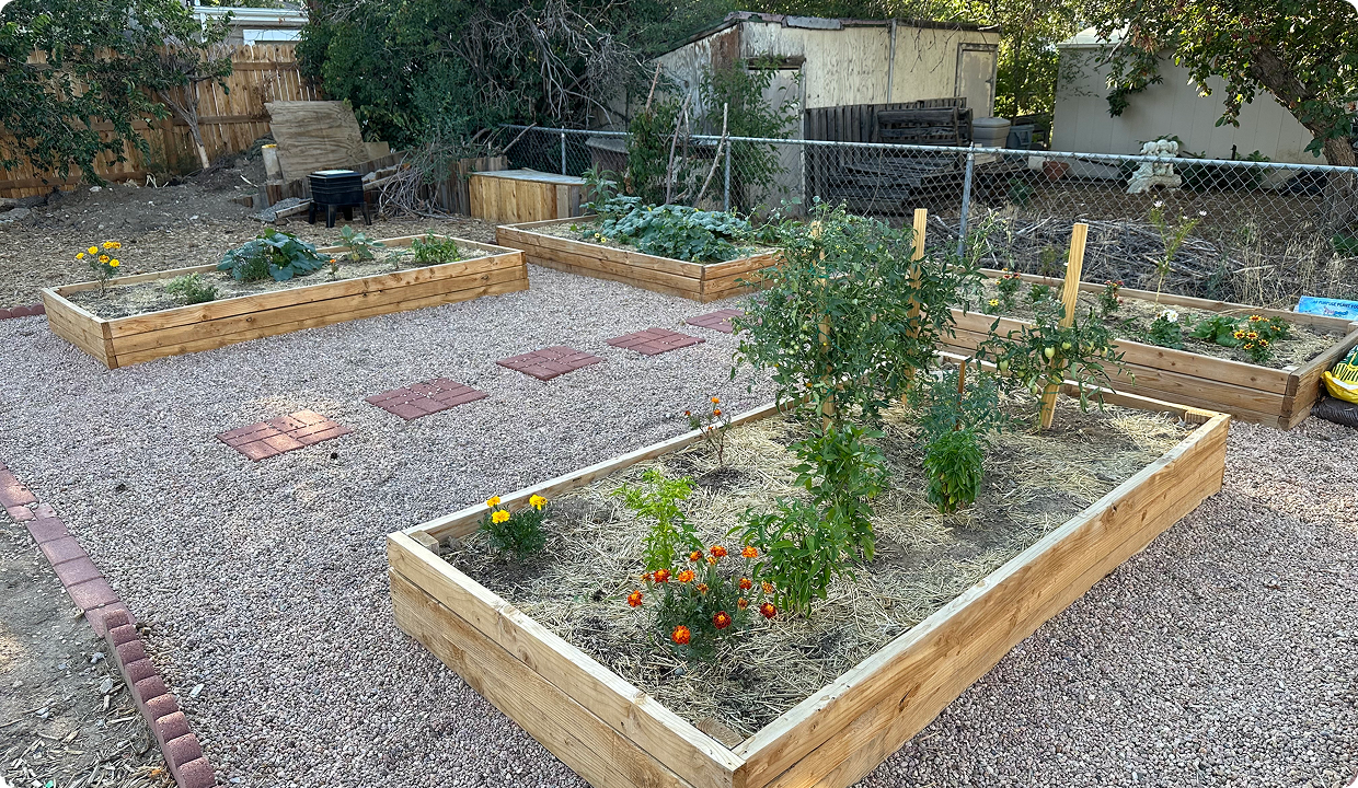 Harlan's Gardens project
