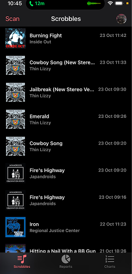 Last.fm as it appears today